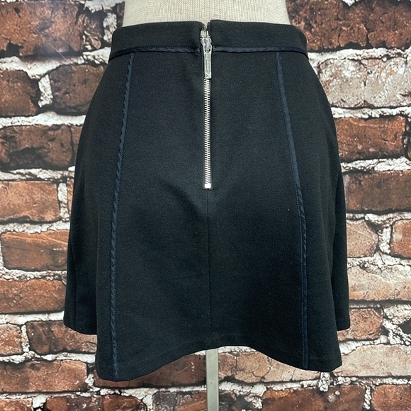 Michael Kors Skirt Womens 2 Black Mini A-Line - Picture 10 of 15
